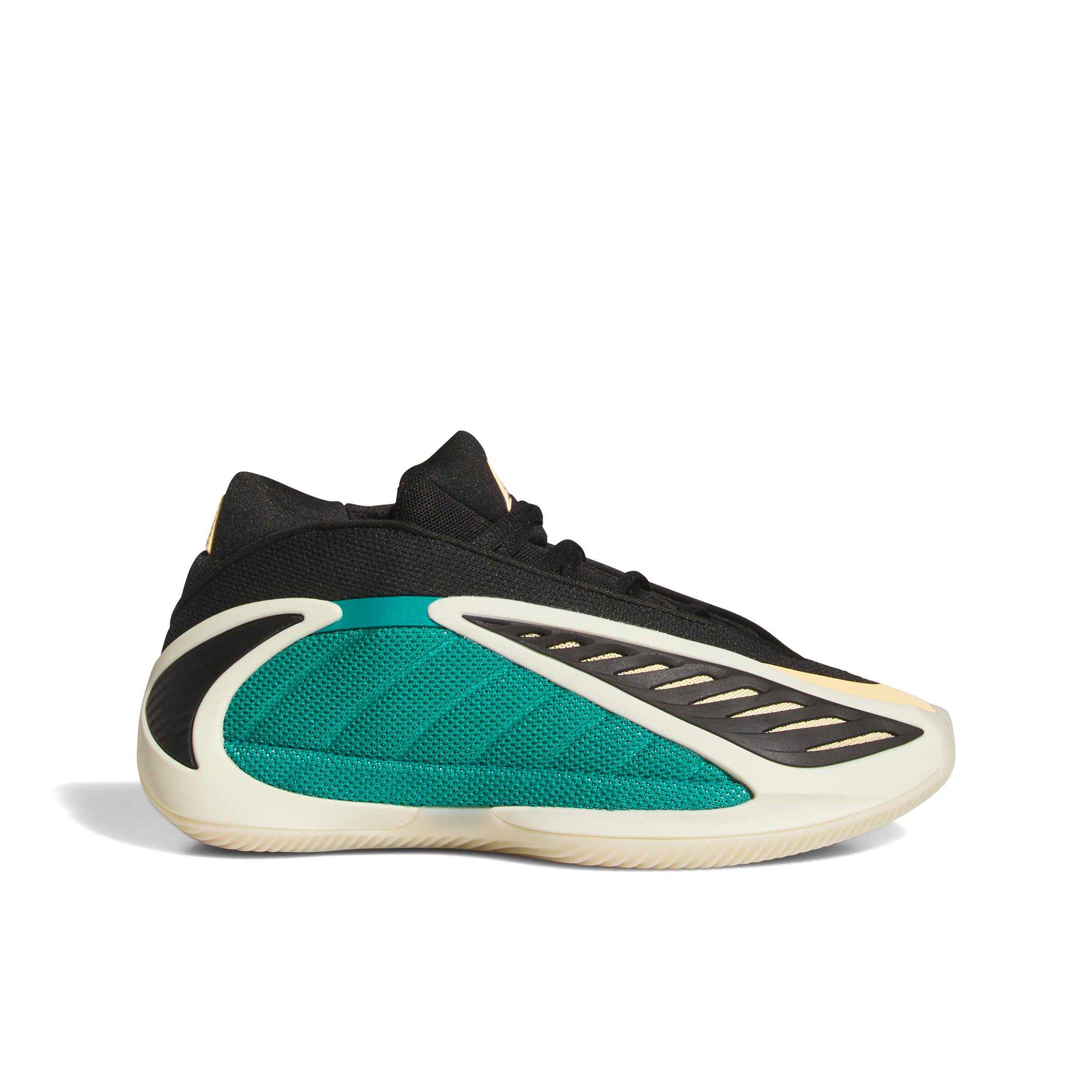 adidas Anthony Edwards 2 "Ant-Lanta" Grade School Kids' Basketball Shoe - GREEN/BLACK